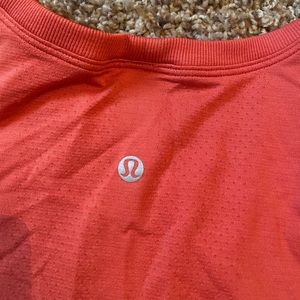 Lululemon coral shirt!
